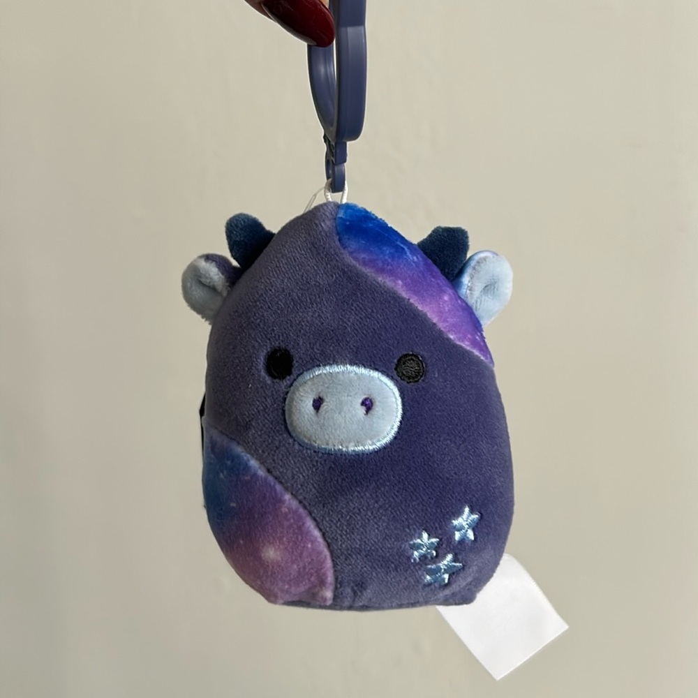 NWT Select Series Rivka the Cow 3.5” Clip Squishmallow